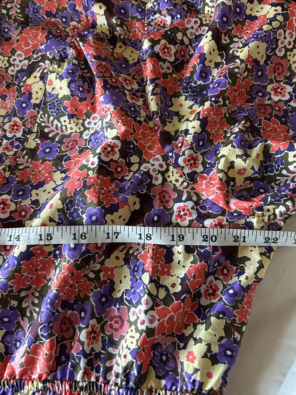 NWT Anthropologie Somerset Floral Tiered Maxi Dress w/Pockets. Adorable! Size XL - Picture 13 of 14